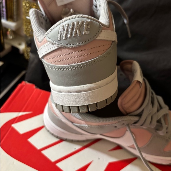 Nike Blush Pink and Light Gray Sneakers - Picture 3 of 6